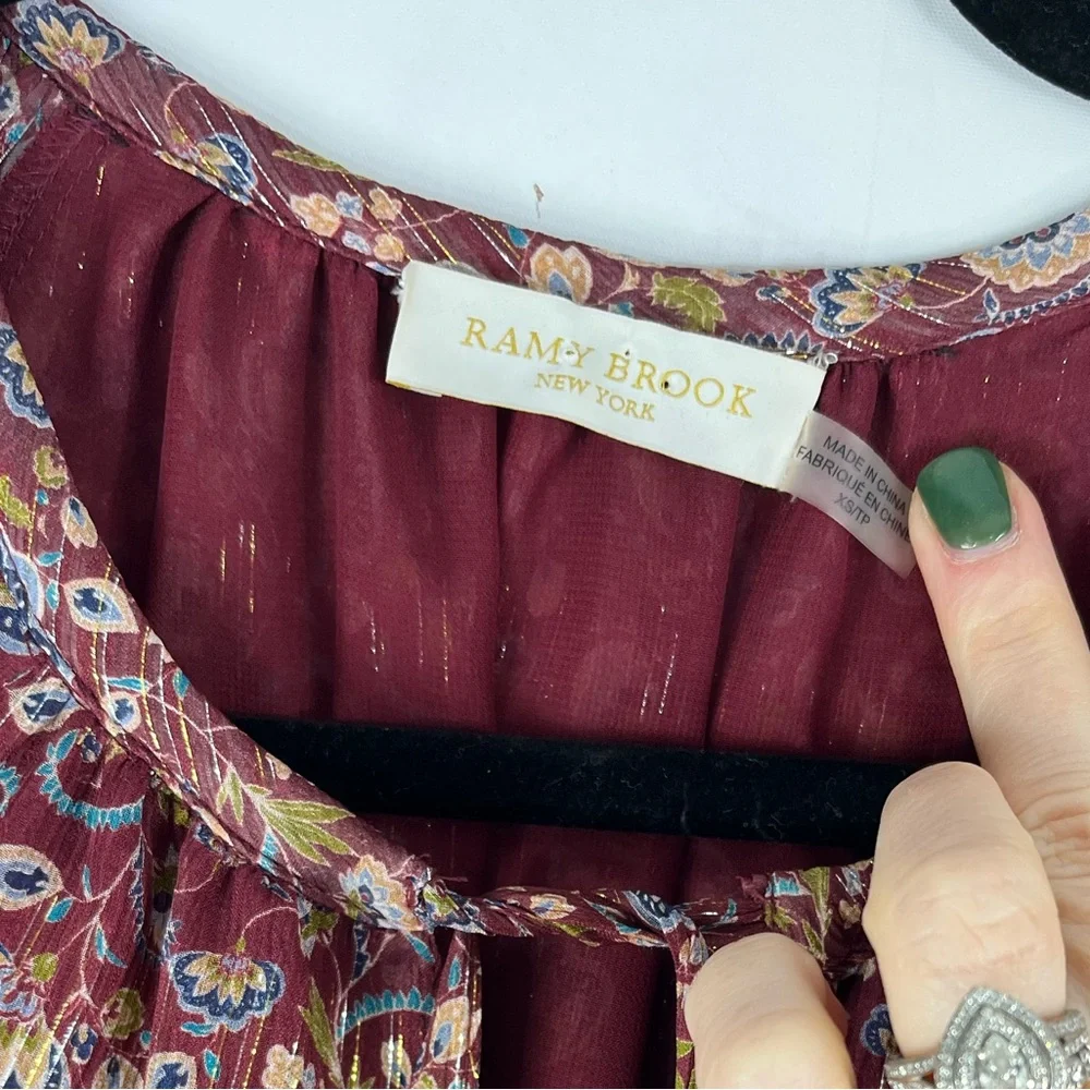 RAMY BROOK Paris Chiffon Blouse